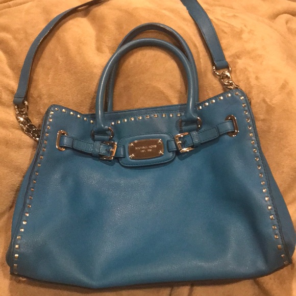 MICHAEL Michael Kors Handbags - Michael by Michael Kors electric blue handbag